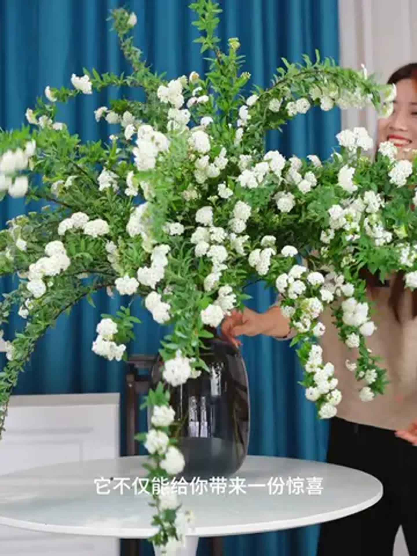 姿態很美,也不占太大空間。_鮮花綠植