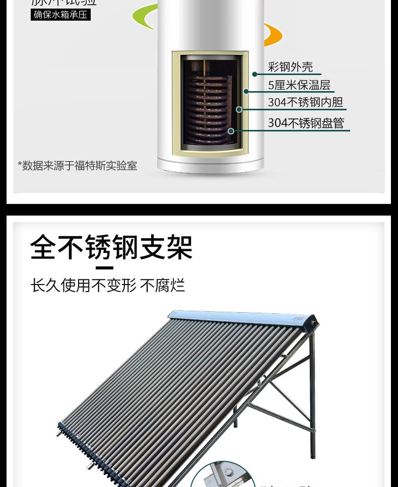 熱管式真空管太陽能熱水器該如何安裝