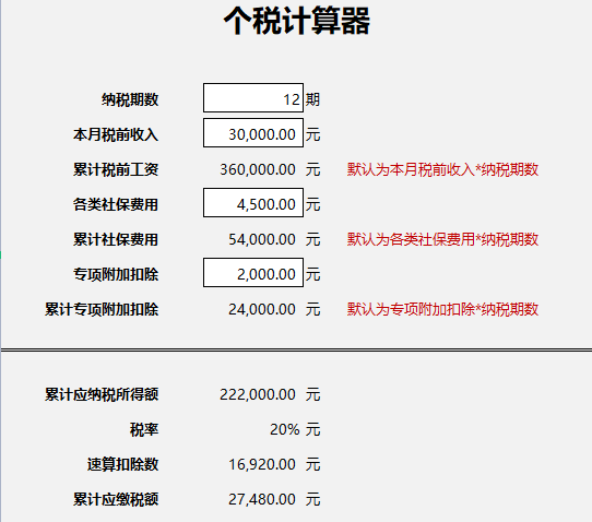 2024年十款個(gè)人所得稅計(jì)算器軟件:哪款最實(shí)用