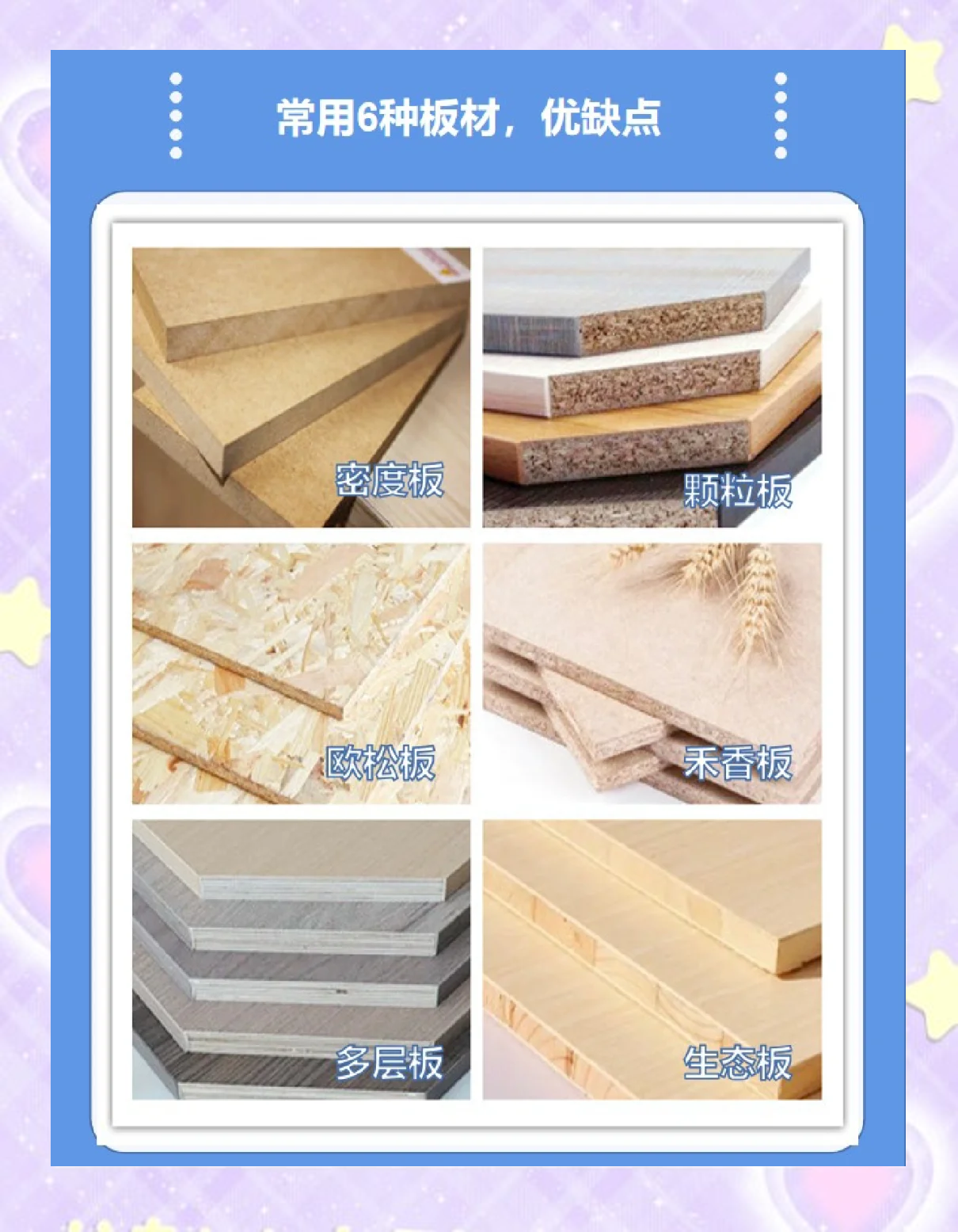 全面解析8大裝修常用板材的優缺點