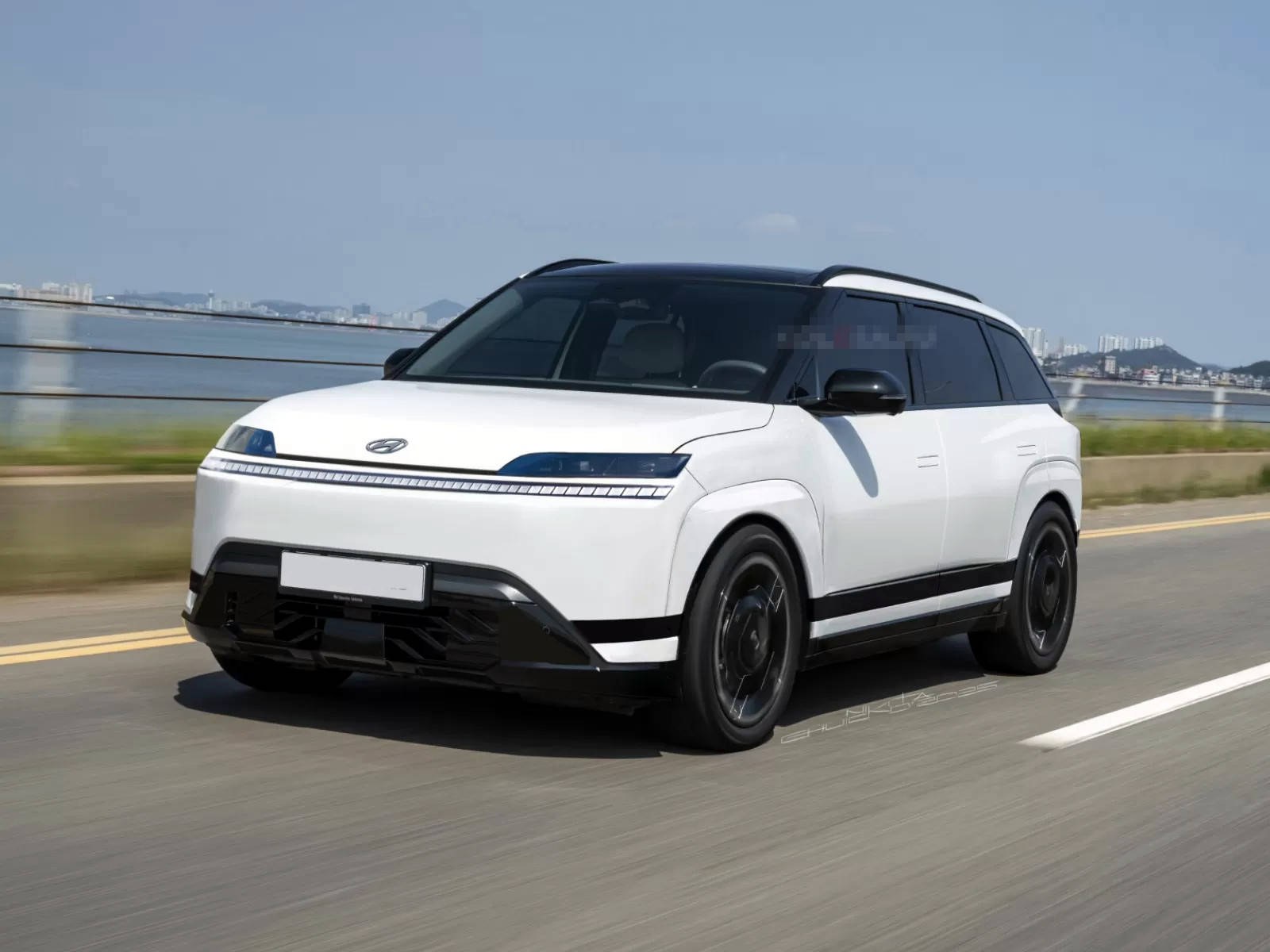 現(xiàn)代純電SUVINSTER外觀亮相辨識度高_(dá)汽車新聞