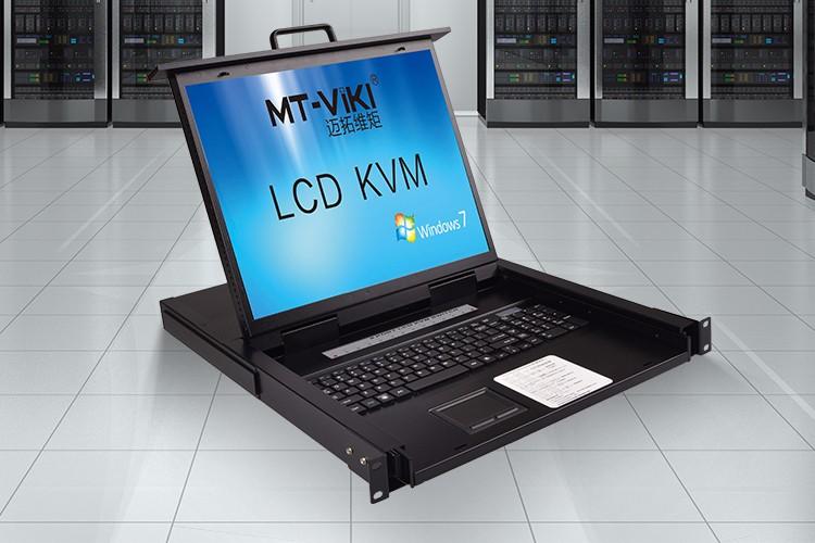 瑞南19寸單口KVM數字LCDKVM切換器RKVM-1901