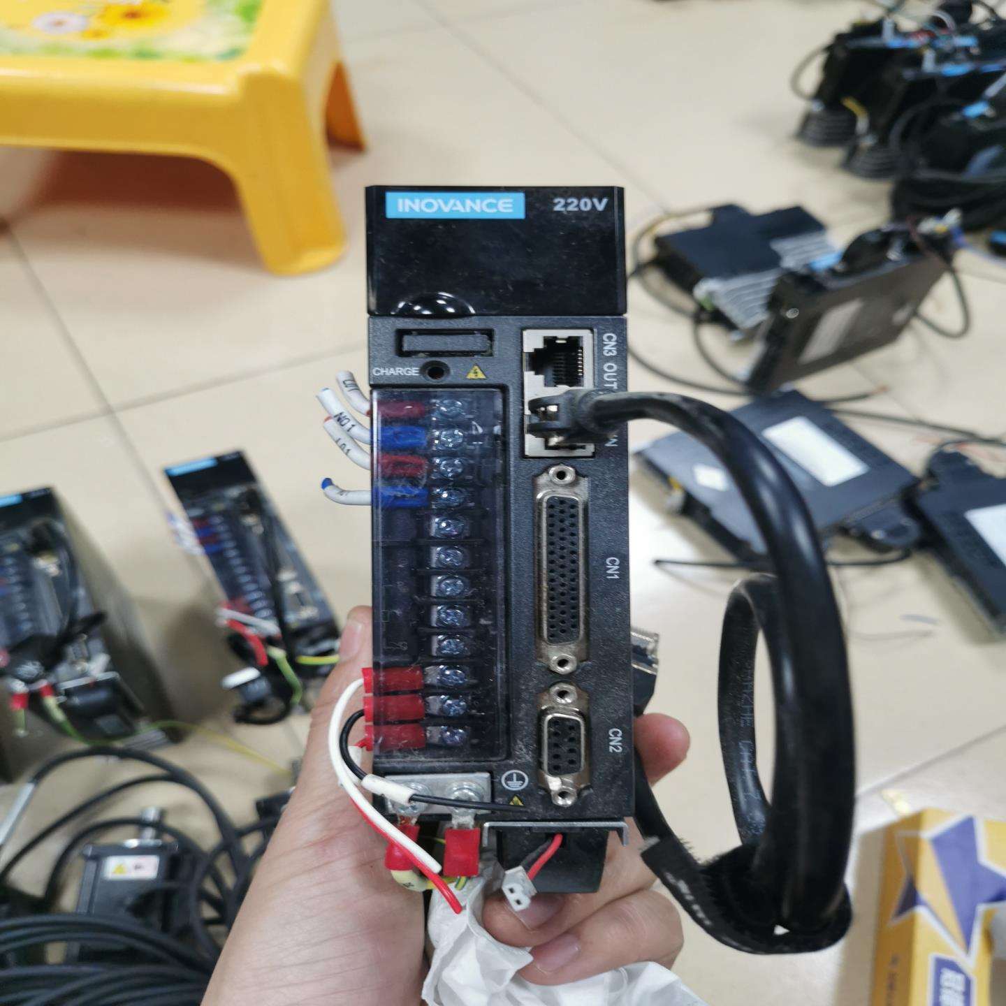 緊急應對匯川SV660伺服電機放大器報Er.735故障診斷維修