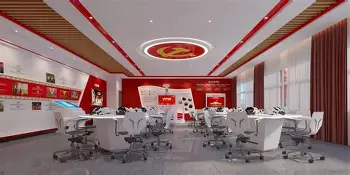多媒體數字黨建展廳,紅色文化宣傳室,VR全景云端黨建館全國