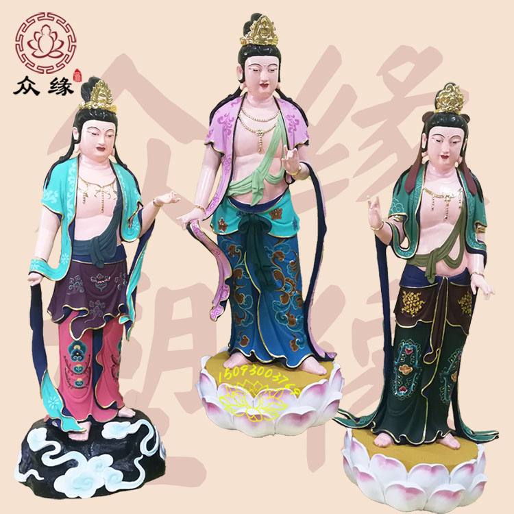 圓光觀音神像觀世音自在菩薩神像觀音老母佛像塑像