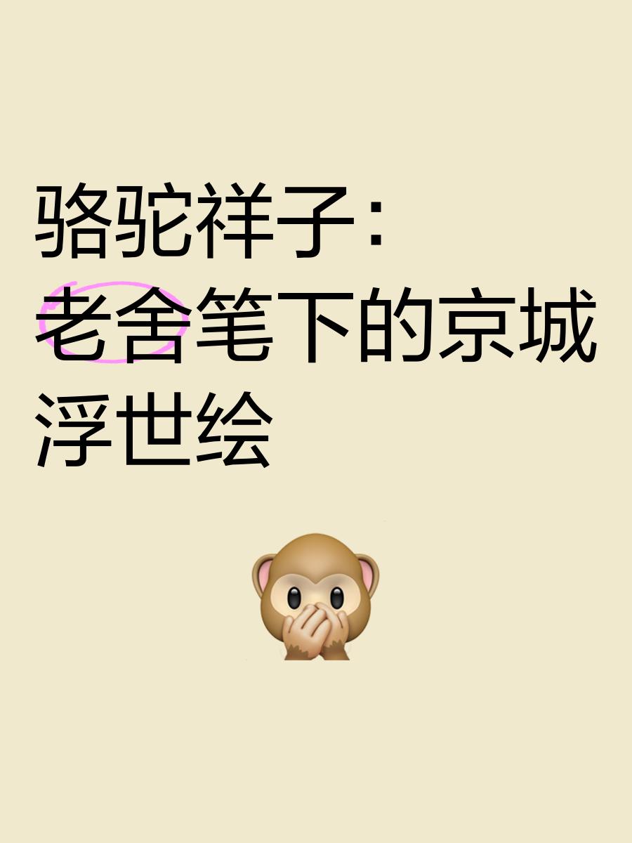 老舍寫的駱駝祥子里面提到的白房子是什么意思
